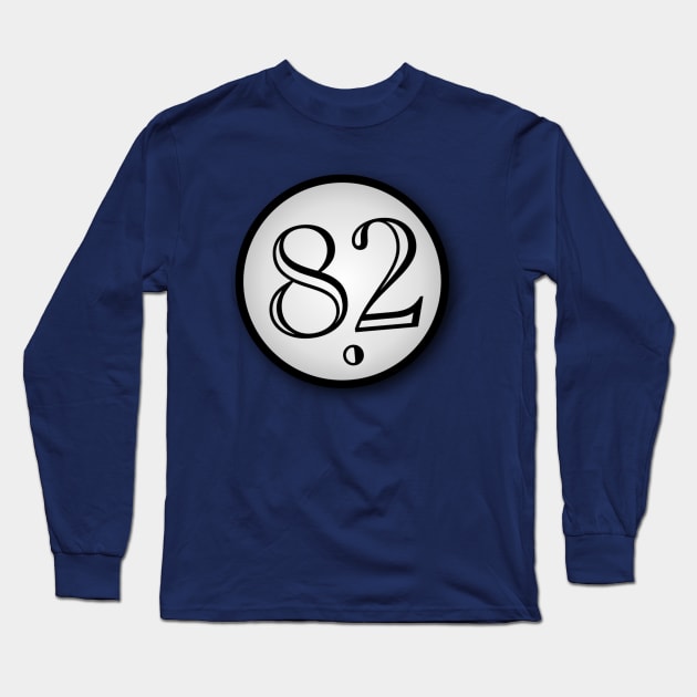 eighty-two Long Sleeve T-Shirt by C E Richards